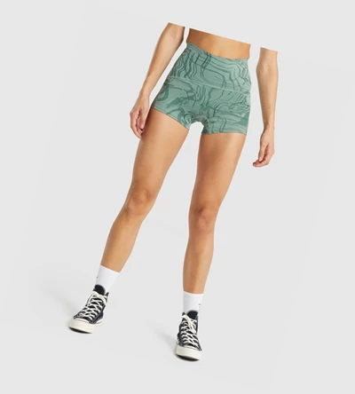 Gymshark GS Power Support Naisten Shortsit Vihreä | VHIGKT720