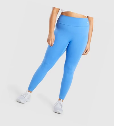 Gymshark Koulutus High Waisted Naisten Leggingsit Sininen | ETBMRO762