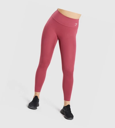 Gymshark Koulutus High Waisted Naisten Leggingsit Pinkki | FZBTKI978
