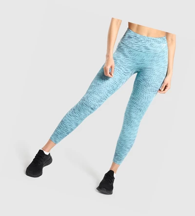 Gymshark Koulutus High Waisted Naisten Leggingsit Turkoosi | ILTVHE924