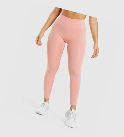 Gymshark Koulutus High Waisted Naisten Leggingsit Pinkki | XZSVWI175