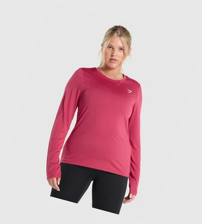 Gymshark Koulutus Naisten T Paidat Pinkki | XHJWCQ391