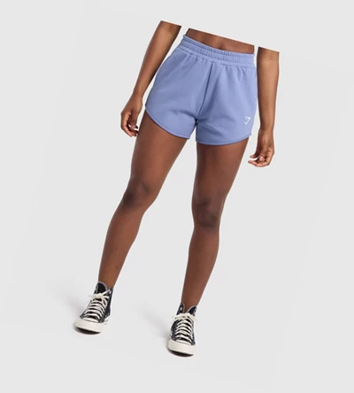 Gymshark Koulutus Sweat Naisten Shortsit Sininen | ISNBPR512