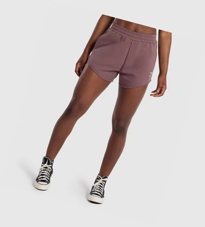 Gymshark Koulutus Sweat Naisten Shortsit Ruskea | VEURNA718