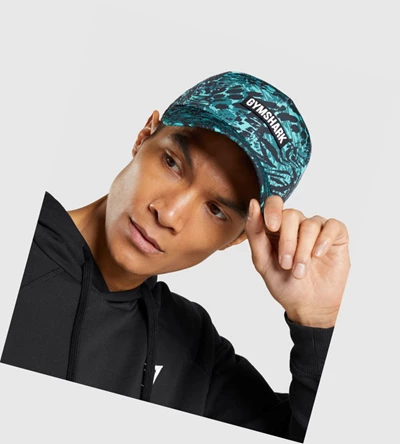 Gymshark Manimal Snapback Miesten Headband Turkoosi | NVXCUW381
