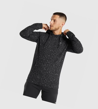 Gymshark Micro Print Miesten Vaatteet Mustat | SPYBTV340