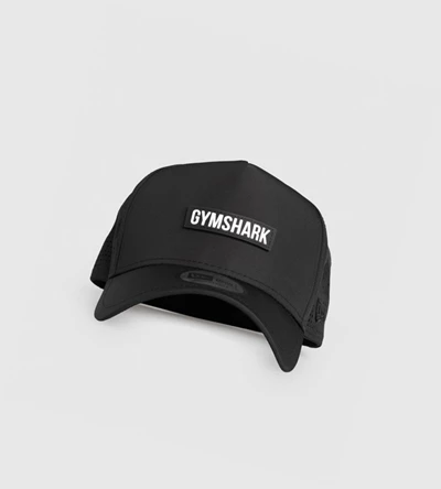 Gymshark New Era E-Frame Trucker Miesten Headband Mustat | OYNXEQ914