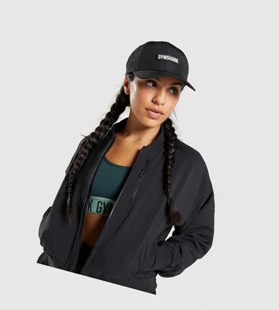 Gymshark New Era GS 9Forty Snapback Naisten Headband Mustat | FJDZQL318