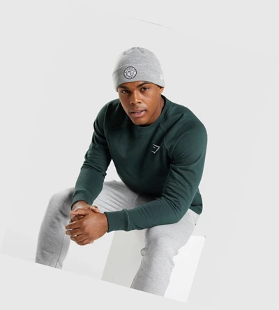 Gymshark New Era Legacy Cuff Knit Naisten Headband Harmaat | EAYQLC046