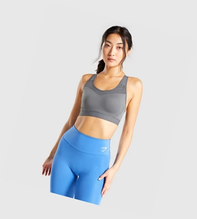 Gymshark Open Back Koulutus Naisten Urheiluliivit Harmaat | HFJCMR190
