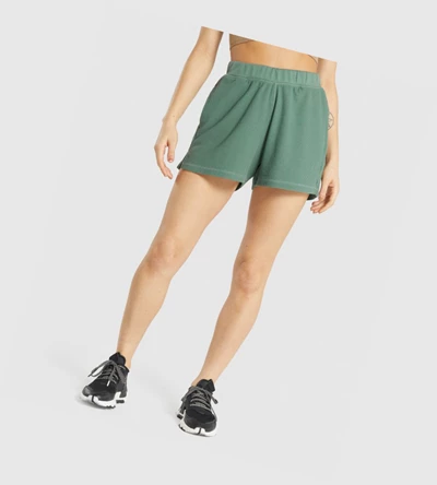 Gymshark Pause Loose Naisten Shortsit Vihreä | LXSTRM094