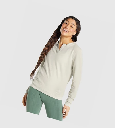 Gymshark Pause Top Naisten T Paidat Harmaat | VFNHDR716