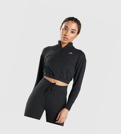 Gymshark Pippa Koulutus Naisten Vaatteet Mustat | WPHVAM952