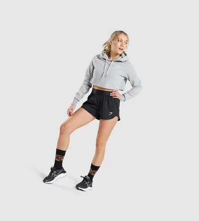 Gymshark Premium Logo 1pk Naisten Sukat Mustat | EPSVIK328