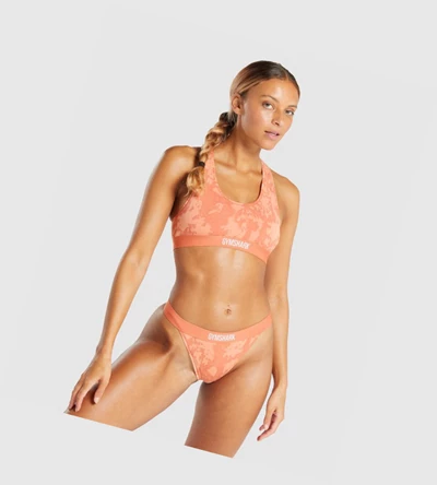 Gymshark Puuvilla Bralette Naisten Alusvaatteet Oranssi | DOAIQM416