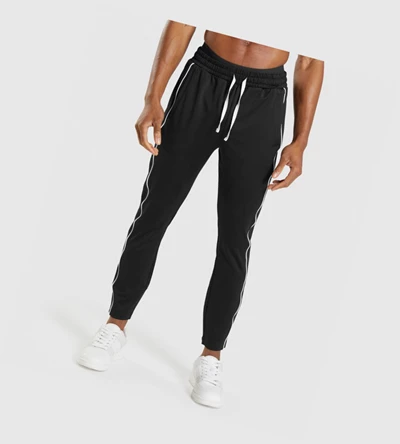 Gymshark Recess Miesten Juoksuvaatteet Mustat Valkoinen | LSWTQZ429
