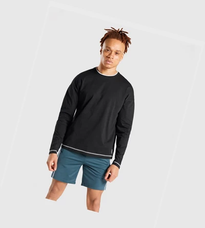 Gymshark Recess Miesten T Paidat Mustat | KGZMXI136