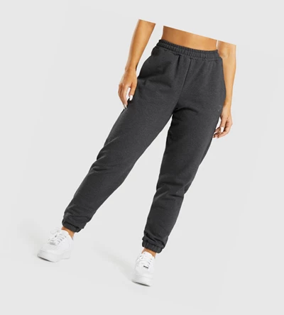 Gymshark Rest Day Sweats Naisten Juoksuvaatteet Mustat | NCXPLF467