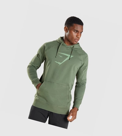 Gymshark Sharkhead Infill Miesten Vaatteet Vihreä | FLAIBQ358