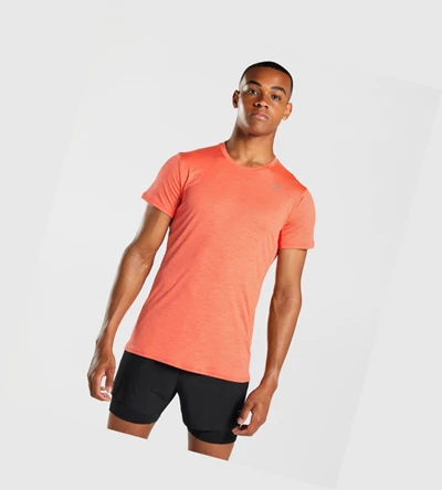 Gymshark Speed Miesten T Paidat Oranssi | MIHBCX387