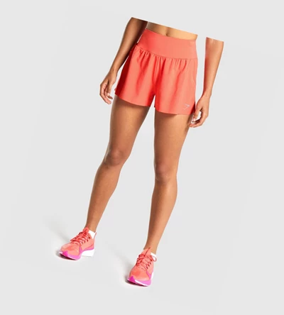 Gymshark Speed Naisten Shortsit Oranssi | IBKGPR690