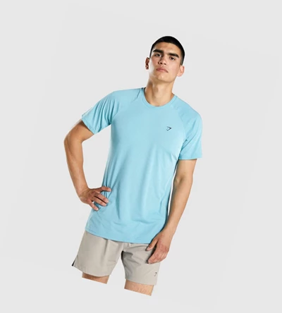 Gymshark Studio Miesten T Paidat Turkoosi | HDLJXC687