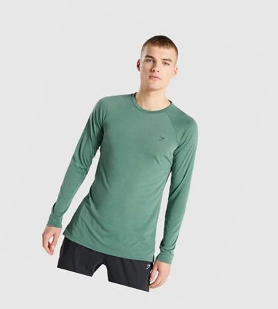 Gymshark Studio Miesten T Paidat Vihreä | MQBEZR074