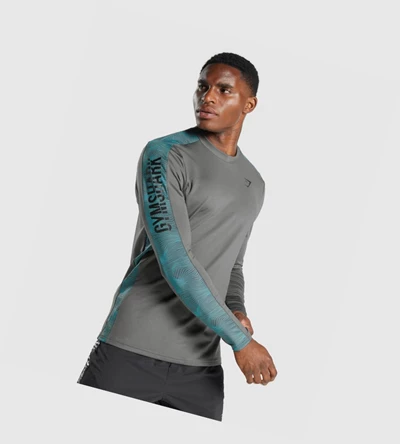 Gymshark Urheilu Crew Miesten T Paidat Harmaat | XRYQKM317