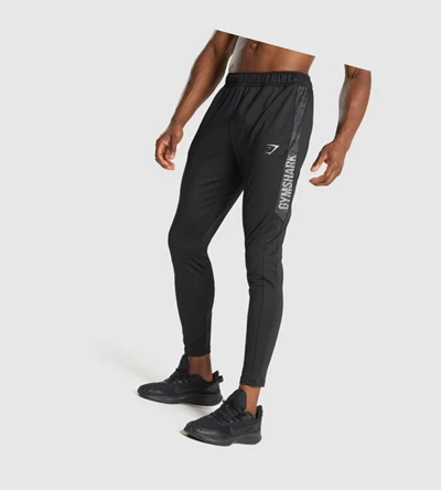 Gymshark Urheilu Miesten Juoksuvaatteet Mustat | WCKAFN843