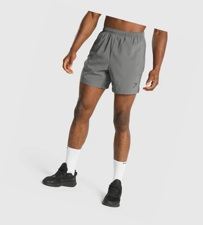 Gymshark Urheilu Miesten Shortsit Harmaat | SWNQZK802