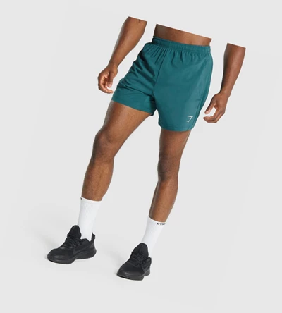 Gymshark Urheilu Miesten Shortsit Turkoosi | XJFLNH291
