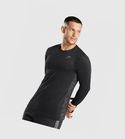 Gymshark Urheilu Miesten T Paidat Mustat | XMAVPS493