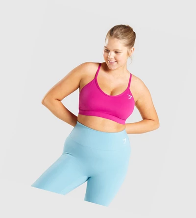 Gymshark V Neck Koulutus Naisten Urheiluliivit Pinkki | NQMTLR743