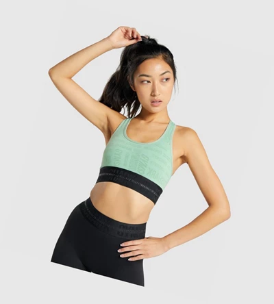 Gymshark Vision Naisten Urheiluliivit Vihreä | INKUVF896