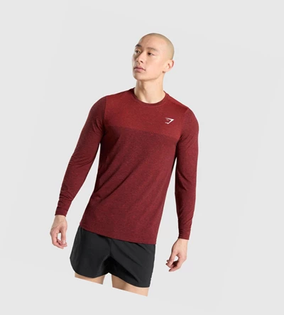 Gymshark Vital Miesten T Paidat Punainen | JGRPLS649