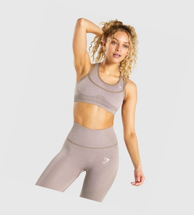 Gymshark Vital Rise Seamless Naisten Urheiluliivit Harmaat Ruskea | DRNJFV896