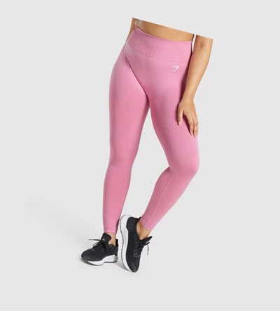Gymshark Vital Seamless 2.0 High Waisted Naisten Leggingsit Pinkki | VCSRTB504