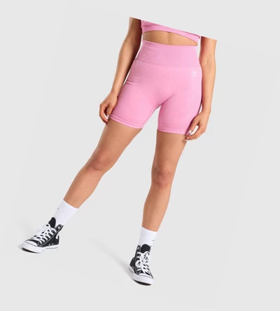 Gymshark Vital Seamless 2.0 Naisten Shortsit Pinkki | CBJISE752