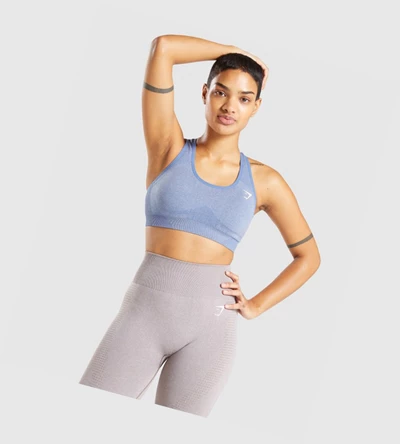 Gymshark Vital Seamless 2.0 Naisten Urheiluliivit Sininen | ITSNHZ065