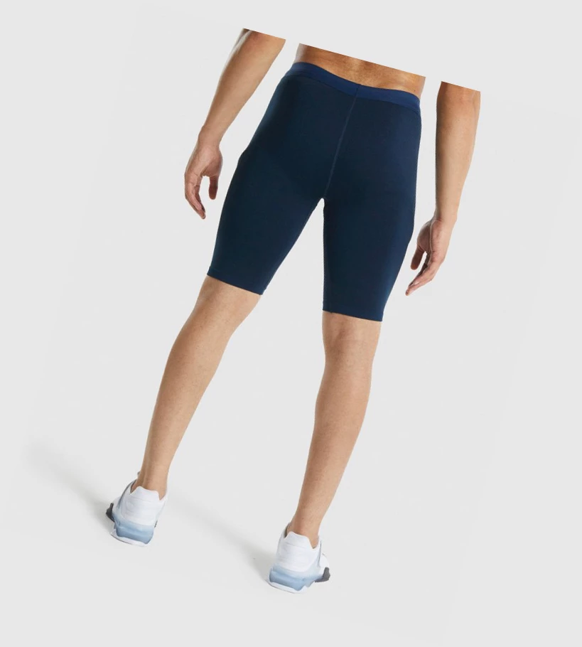 Gymshark 315 1/2 Tight Miesten Shortsit Laivastonsininen | DVARKL629
