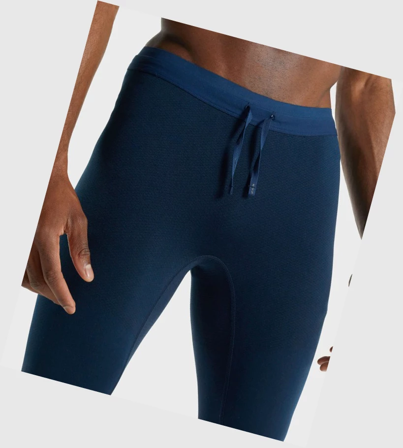 Gymshark 315 Tights Miesten Juoksuvaatteet Laivastonsininen | XKBYPT304