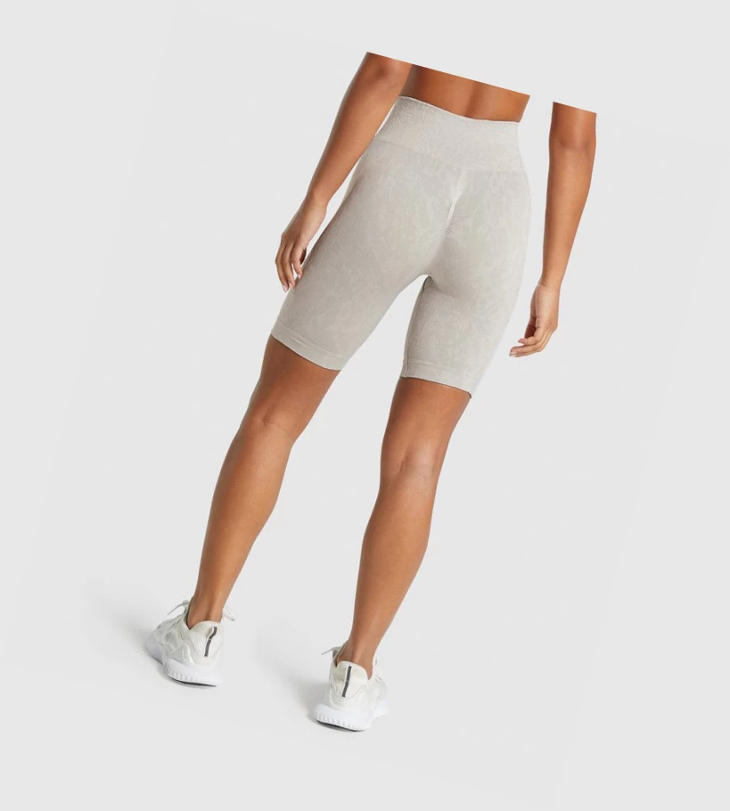 Gymshark Adapt Animal Seamless Cycling Naisten Shortsit Harmaat | YJLTDC217