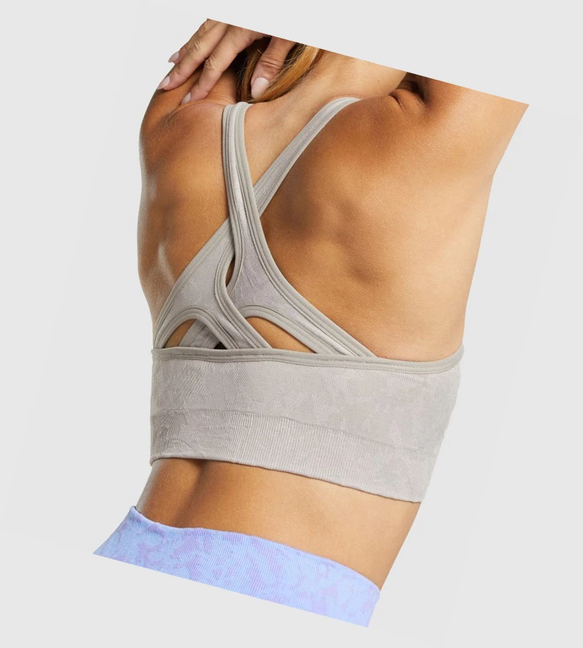 Gymshark Adapt Animal Seamless Naisten Urheiluliivit Harmaat | MERGNL814