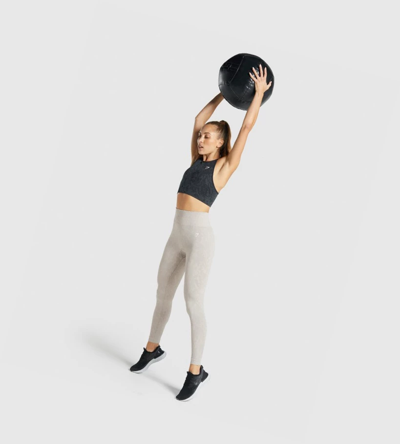 Gymshark Adapt Animal Seamless Naisten Urheiluliivit Mustat | NFDKCB039