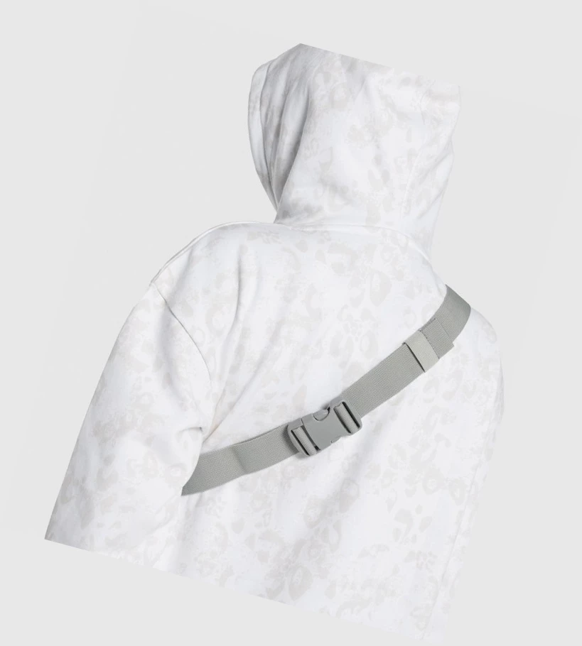 Gymshark Adapt Animal Sling Miesten Laukku & Reppu Valkoinen Kerma | ZUCETF164
