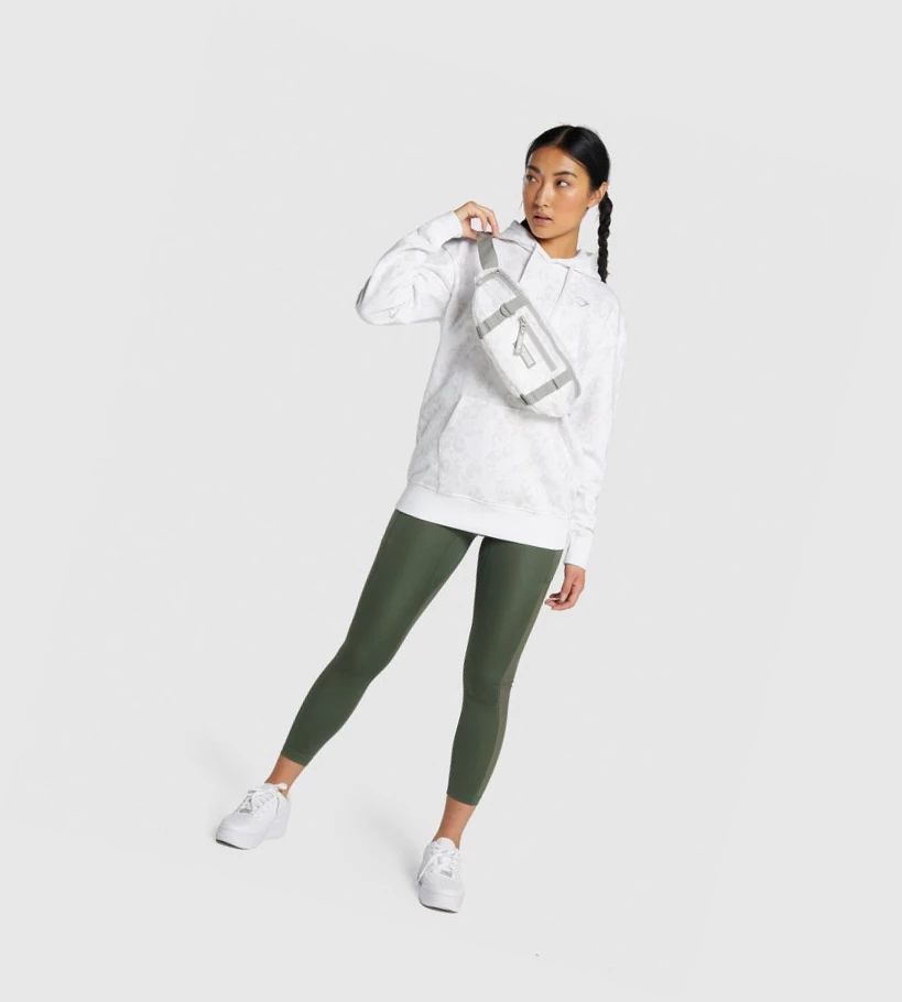 Gymshark Adapt Animal Sling Miesten Laukku & Reppu Valkoinen Kerma | ZUCETF164
