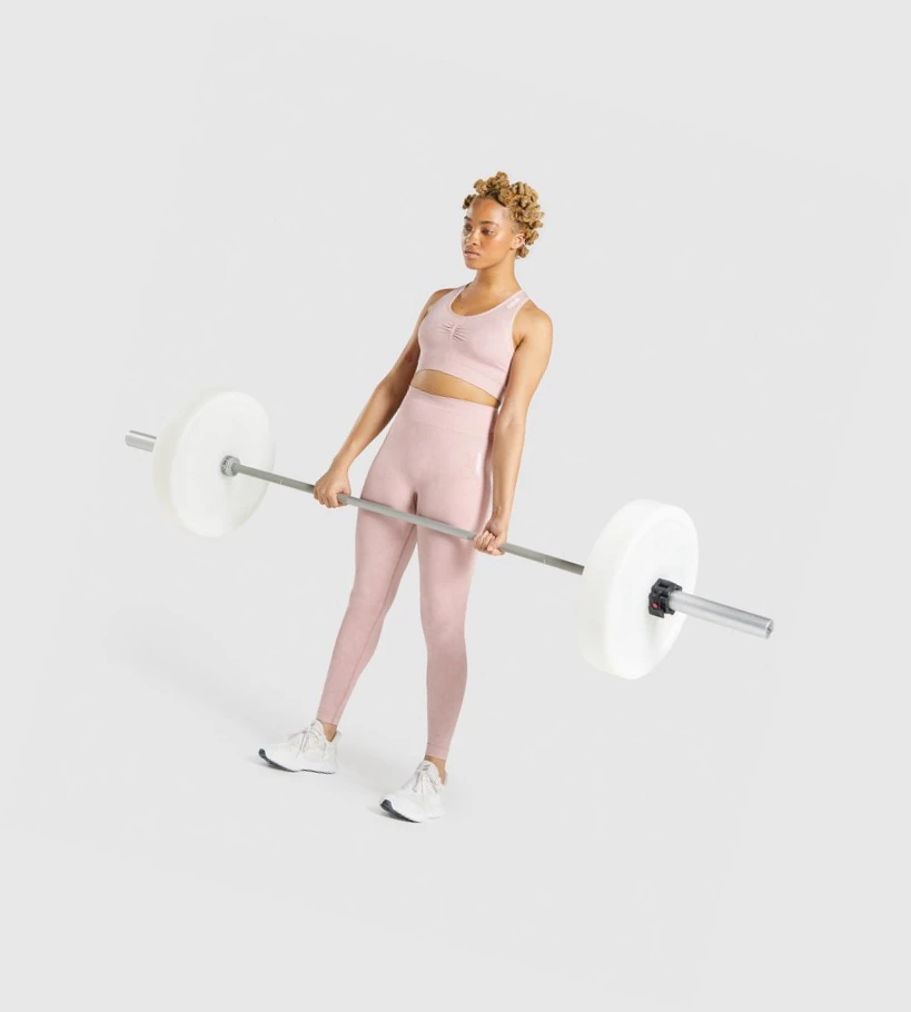 Gymshark Adapt Camo Seamless High Waisted Naisten Leggingsit Vaaleanpinkki | DIXCUM692