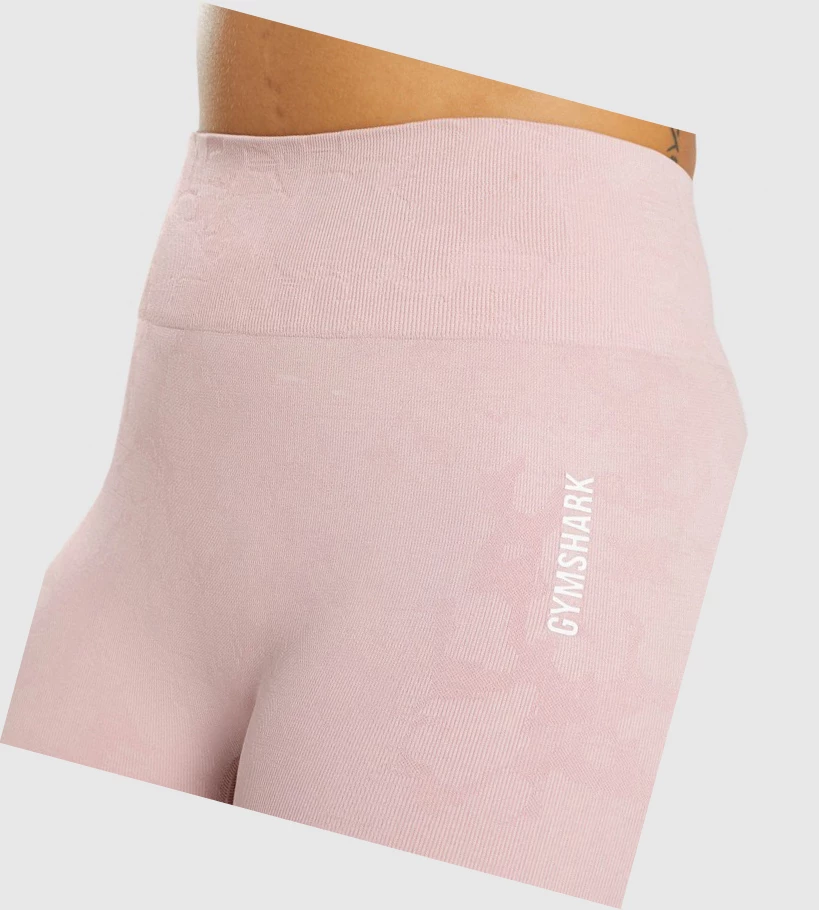 Gymshark Adapt Camo Seamless High Waisted Naisten Leggingsit Vaaleanpinkki | DIXCUM692