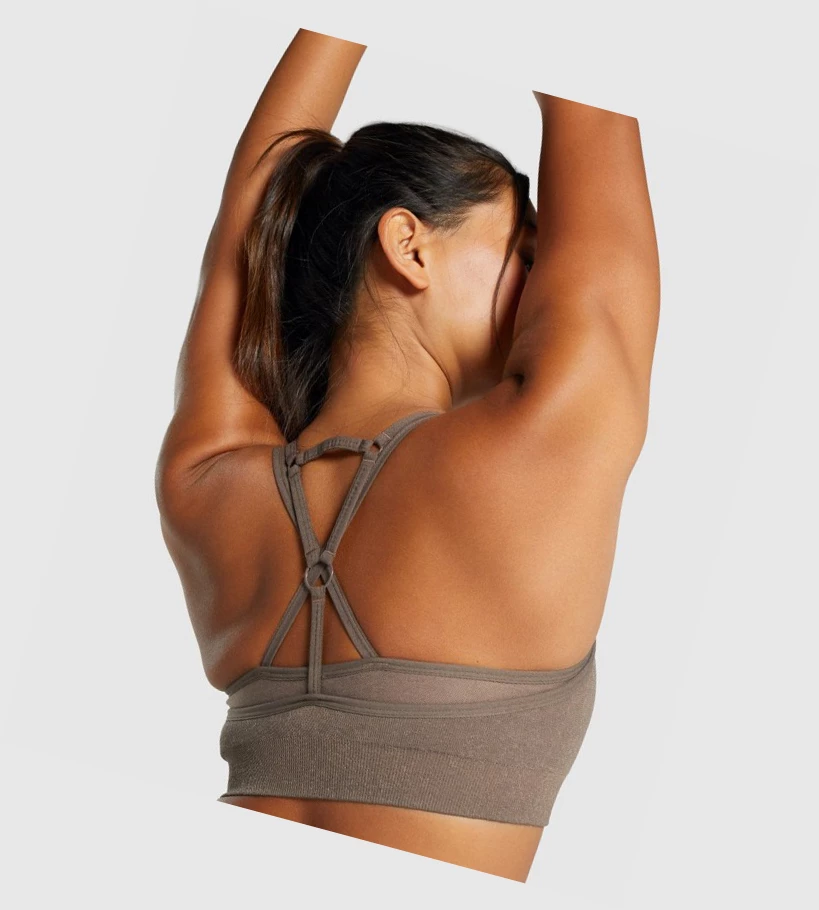 Gymshark Adapt Fleck Seamless Naisten Urheiluliivit Ruskea | EGDLBF092