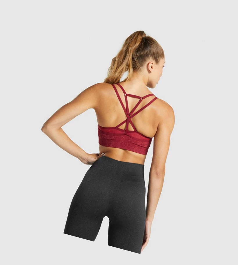 Gymshark Adapt Fleck Seamless Naisten Urheiluliivit Viininpunainen | PQGMRL870